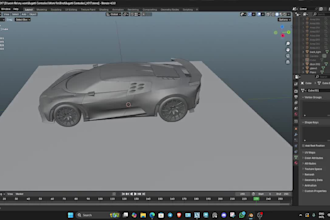 3d car modeling for games and renders