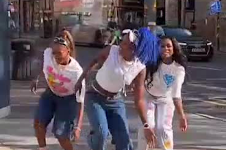 make choreography hip hop amapiano dance, tiktok group shuffle afrobeat african