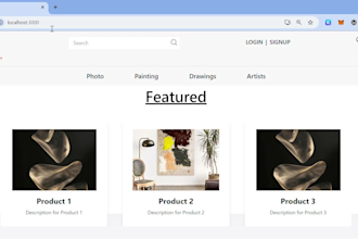 create frontend websites using react, nextjs and tailwind