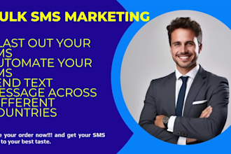 send your bulk SMS marketing text messages to your targeted countries