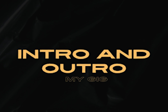 create quickly cinematic title intro video animation trailer