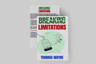 do book cover design, ebook cover design and KDP book cover