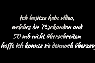 ich werde ihre videos schneiden egal ob tiktok oder youtube