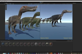 do 3d animal model unreal engine animal rigging 3d dinosaur and animations