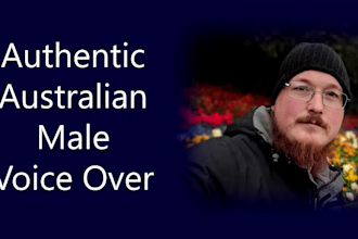 record your australian male voice over