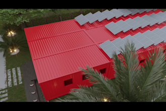do realistic exterior rendering,architecture exterior,landscape design, corona