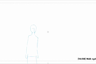 do 2d line art, 2d line art animation, 2d traditional animation, frame by frame