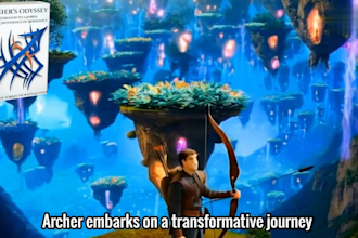 create a professional cinematic book trailer and book trailer video
