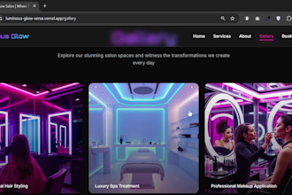 build a booking website for service businesses salons and doctors
