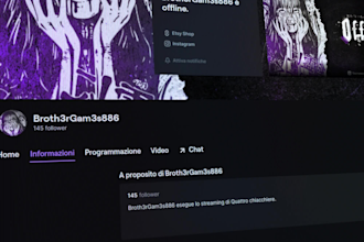 create a anime horror girl overlay streaming pack