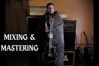 mix and master raw death black crust and doom metal