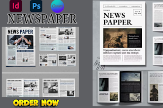 design write report edit publish print research format rewrite newspaper catalog