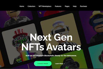 create nft minting website and gas saving smart contract