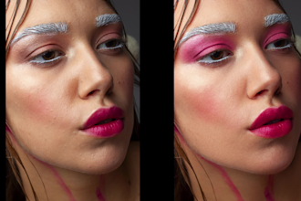 do professional high end beauty retouching