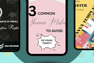 design variety of high quality pinterest pins