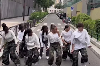 do tik tok dance, group, shuffle, choreography, afrobeat, african gospel video