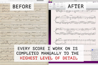 transcribe your music into professional notation
