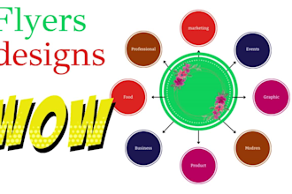 create professional flyers food business and graphic designs