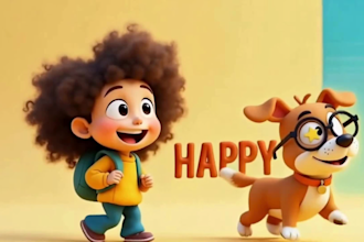 create engaging and fun kids educational learning videos to get passive