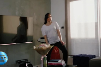 add logo and text funny commercial video ads