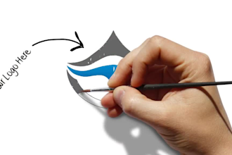create a Custom Whiteboard Speedrawing of your logo or images or just text