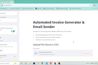 automatically generate PDF invoices with python