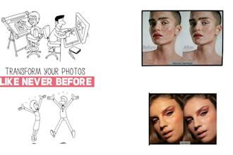 professionally retouch your portraits for flawless skin