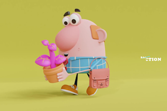 create animated 3d nft collection with metadata