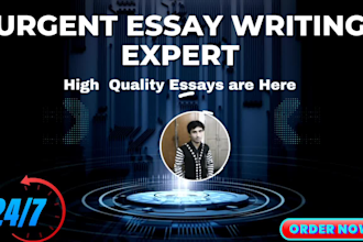 be your professional and urgent essay writer