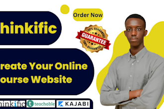 create course outline, thinkific website, course upload, lesson plan