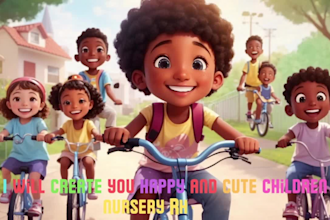 produce a fun, kids lullaby and nursery rhymes music for you