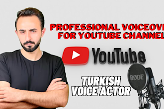 turkish voice over for your youtube channel