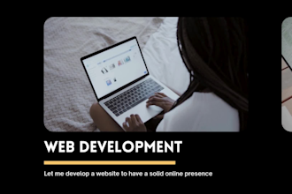 develop an ai website and ai business automation solution