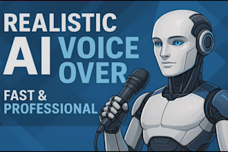 create high quality realistic ai voiceover