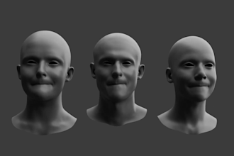 create 4d animation for high end cgi product and metahuman ml system