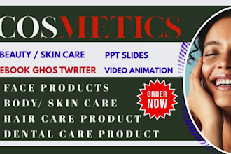 ghostwrite an ebook on hair and skincare formulation