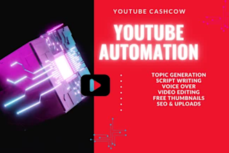 setup youtube automation channel business and create cash cow videos