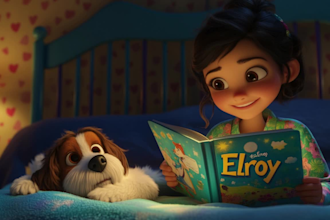 illustrate children story book illustration and cover design book