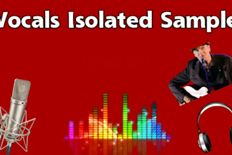 isolate vocals from any song