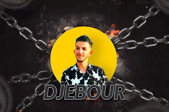 create intro and outro 3d for youtube channel
