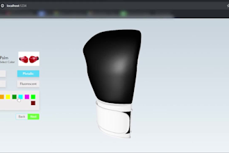 develop interactive 3d website using threejs and r3f