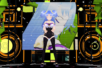 predefined vroid studio outfit kda ahri or akali
