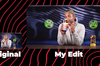 edit talking head videos with modern graphics like iman ghadzi