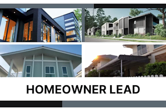 provide you homeowners data and lead