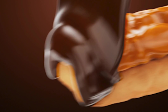 do food animation, 3d chocolate bar, 3d food menu, 3d render