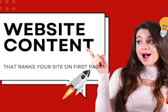 write compelling SEO website content and website copywriting