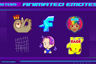 make animated emotes for twitch