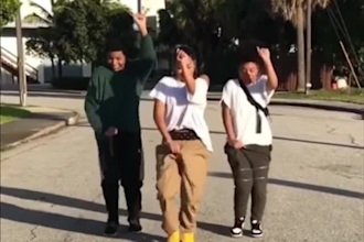 create a professional group dance, dance choreography, afrobeat, hip hop, tiktok
