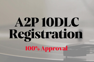 do gohighlevel website a2p 10dlc registration  and verification on twilio or IVR