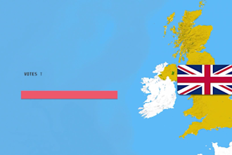 do a explainer video along with map animation like vox